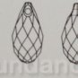 4 Swarovski Crystal 6010 11mm Briolette Amethyst Satin