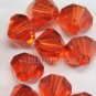 36 pcs Swarovski Crystal Elements 5301 5mm BICONE Beads Crystal INDIAN RED