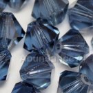 36 pcs Swarovski Crystal Elements 5301 5mm BICONE Beads Crystal MONTANA