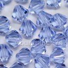 36 pcs Swarovski Crystal Elements 5301 5mm BICONE Beads Crystal LIGHT SAPPHIRE