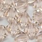 36 pcs Swarovski Crystal Elements 5301 5mm BICONE Beads Crystal SILK