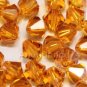 36 pcs Swarovski Crystal Elements 5301 5mm BICONE Beads TOPAZ