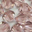 36 pcs Swarovski Crystal Elements 5301 5mm BICONE Beads VINTAGE ROSE