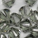 12 pcs Swarovski Crystal Elements 5301 8mm BICONE Beads BLACK DIAMOND