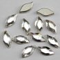 Swarovski Crystal 8mm 2797 Leaf Flat back NoHF Clear