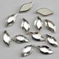 Swarovski Crystal 8mm 2797 Leaf Flat back NoHF Clear