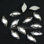 Swarovski Crystal 8mm 2797 Leaf Flat back NoHF Clear