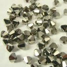 72 Swarovski Crystal 5328 4mm Beads Metallic Lt Gold 2X