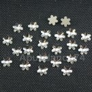 Swarovski Crystal 5mm 2826 Snow Flat back No HF Clear
