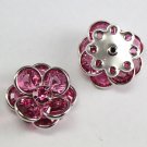 Swarovski Crystal 60478 Filigree Silver Rose 14mm