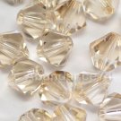 12 pcs Swarovski Crystal Elements 5301 8mm BICONE Beads LT COL TOPAZ
