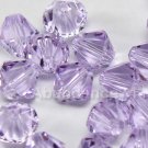 12 pcs Swarovski Crystal Elements 5301 8mm BICONE Beads VIOLET