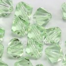 12 pcs Swarovski Crystal Elements 5301 8mm BICONE Beads CHRYSOLITE
