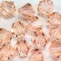 12 pcs Swarovski Crystal Elements 5301 8mm BICONE Beads LIGHT PEACH
