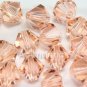 12 pcs Swarovski Crystal Elements 5301 8mm BICONE Beads LIGHT PEACH