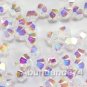 12 pcs Swarovski Crystal Elements 5301 8mm BICONE Beads CLEAR AB2X