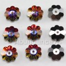 24 pcs Swarovski 3700 Magaritas Beads 6mm Crystal VOLCANO