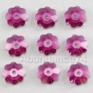 24 pcs Swarovski 3700 Magaritas Beads 6mm Crystal FUCHSIA
