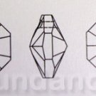 12pcs Swarovski Crystal Pendant 6401 8mm Octagon Pendant - Pacific Opal