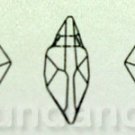 2 Swarovski  6680 20mm Cosmic Crystal Golden Shadow