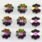 6 pcs Swarovski 3700 Magaritas 10mm Crystal VITRAIL MEDIUM VM