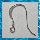 5 Pairs 925 Sterling Silver Earring Hooks 20mm #01