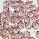 72 4mm Swarovski Crystal 5328 Xilion beads Vintage Rose
