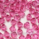 72pcs 4mm Swarovski Crystal 5328 Xilion beads Rose