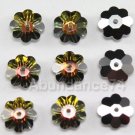 12 pcs Swarovski 3700 Magaritas 8mm Crystal TABAC
