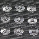 24 pcs Swarovski 3700 Magaritas Beads 6mm Crystal Clear