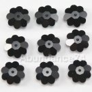 24 pcs Swarovski 3700 Magaritas Beads 6mm Crystal JET Black