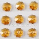 24 pcs Swarovski 3700 Magaritas Beads 6mm Crystal TOPAZ