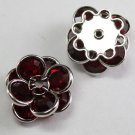 Swarovski Crystal 60478 Filigree Silver Siam 14mm
