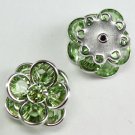 Swarovski Crystal 60478 Filigree Silver Peridot 14mm