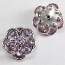 Swarovski Crystal 60478 Filigree Silver LtAmethyst 14mm