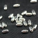 100 pieces High Quality 925 Sterling Silver Spacer 2mm Elongated SP02
