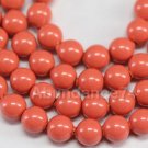 Swarovski Crystal Pearl 6mm 5810 Round Ball Coral