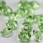Swarovski Crystal Elements 5305 5mm Spacer Beads - Peridot