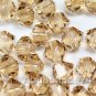 72pc 4mm Swarovski Crystal 5328 beads Lt Colorado Topaz