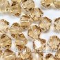 72pc 4mm Swarovski Crystal 5328 beads Lt Colorado Topaz