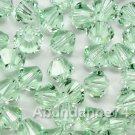 72pc 4mm Swarovski Crystal 5328 Xilion beads Chrysolite