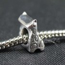 1 piece 925 Sterling Silver CUTE GIRAFFE European Bead Charm C32