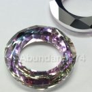 2 Swarovski 4139 Cosmic Ring 20mm Crystal Vitrail Light