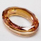 2 Swarovski Crystal Fancy 4137 Cosmic Oval Copper 22mm