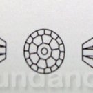 6 pcs Swarovski 5200 9mm Barrel Crystal AQUAMARINE