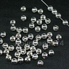 50 pieces High Quality 925 Sterling Silver Spacer 4mm ball