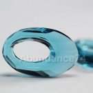 2 Swarovski Crystal 20mm 6040 Helios Pendant Indicolite