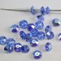 Swarovski Crystal Elements 5305 5mm Spacer Beads - Sapphire AB