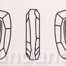 2 Swarovski 4437 14mm Crystal Copper Cosmic Square Ring