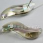 2pcs Swarovski Crystal Pendants 6525 Wave Pendants 19mm Crystal Luminous Green